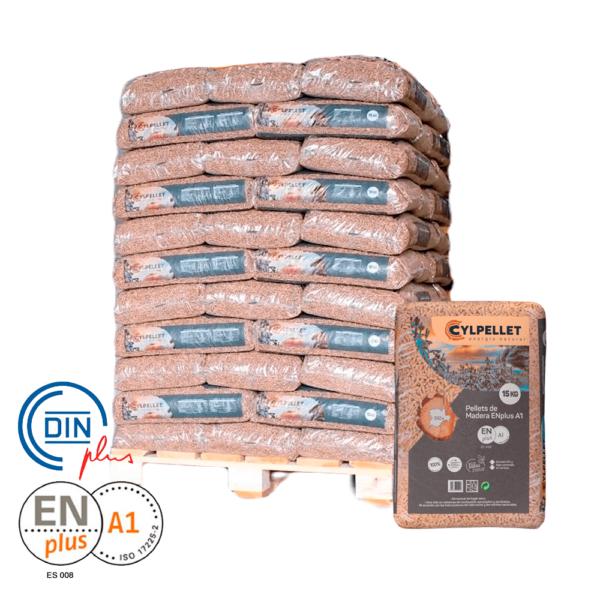 1 Palet de 66 sacos de CYL pellets .